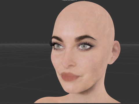 Megan Fox V2 3D 모델