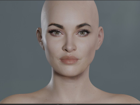 Megan Fox V2 3D 모델