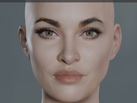 Megan Fox V2 3D 모델