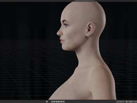 Megan Fox V2 3D 모델