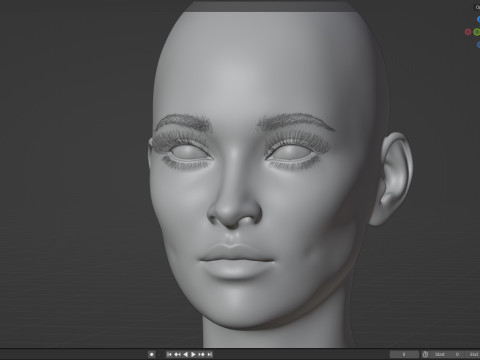 Megan Fox V2 3D 모델