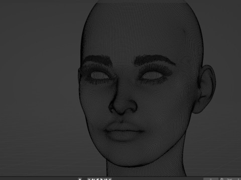 Megan Fox V2 3D 모델