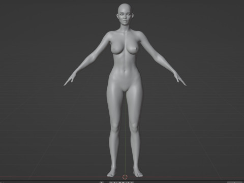 Megan Fox V2 3D 모델
