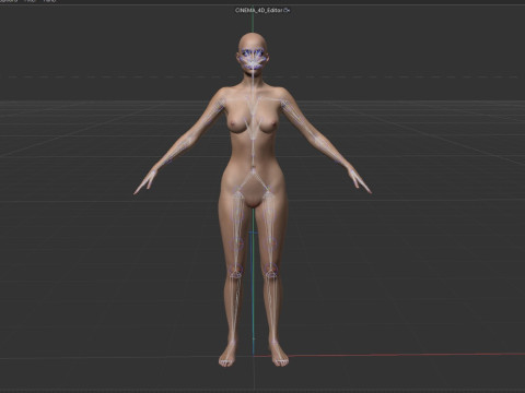 Krysten Ritter V 2 3D Model