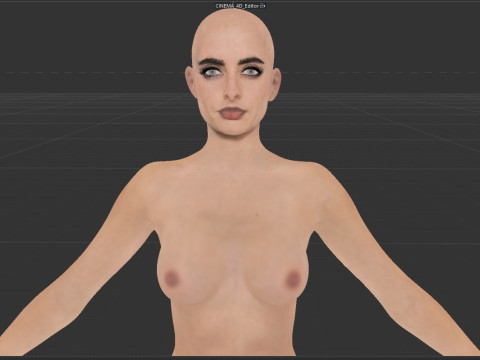 Krysten Ritter V 2 3D Model