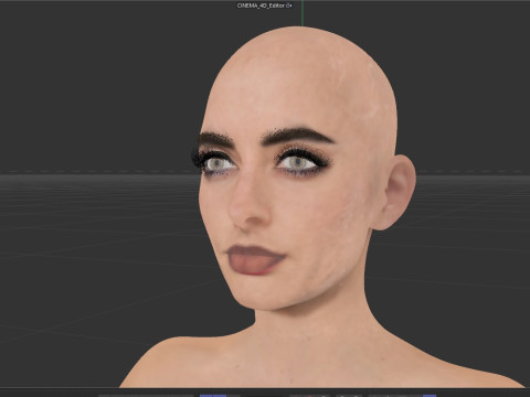 Krysten Ritter V 2 3D Model