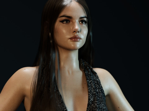 Olivia Rodrigo Model 3D