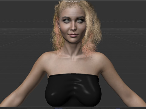 Aly Michalka 3Dモデル