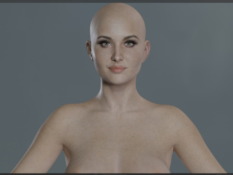 Aly Michalka 3Dモデル