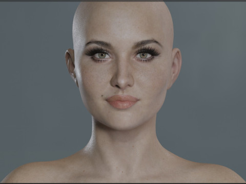 Aly Michalka 3Dモデル