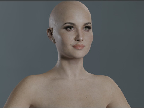 Aly Michalka 3Dモデル