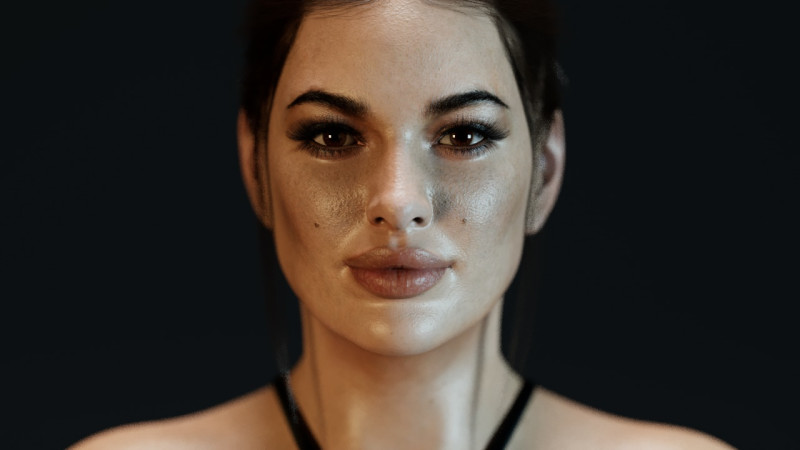 Ashley Graham 3D Model .c4d .max .obj .3ds .fbx .stl .blend