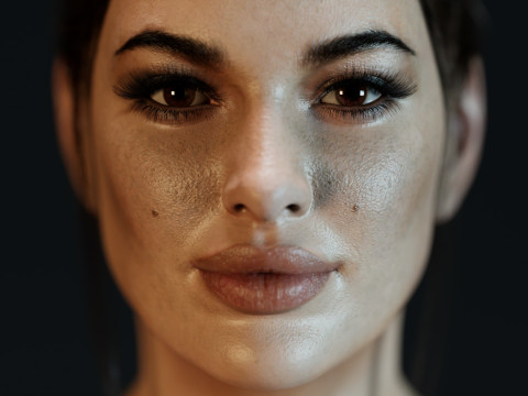 Ashley Graham 3D Model