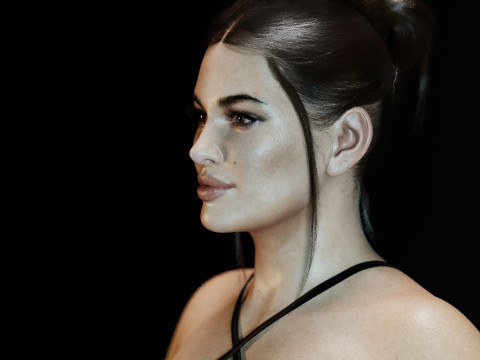 Ashley Graham 3D Model