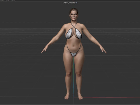 Ashley Graham 3D Model