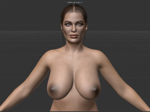 Ashley Graham 3D Model