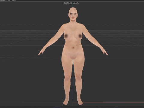 Ashley Graham 3D Model