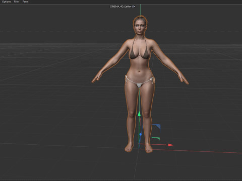 Adele Exarchopoulos 3D 모델