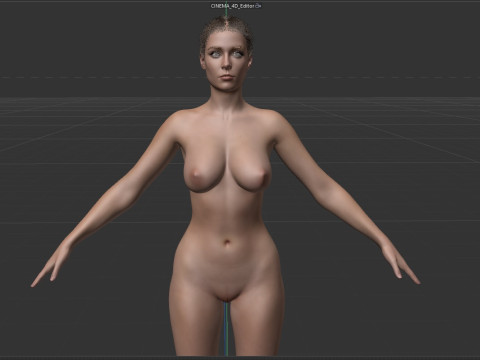 Adele Exarchopoulos 3D 모델