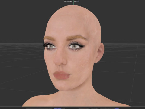 Adele Exarchopoulos 3D 모델