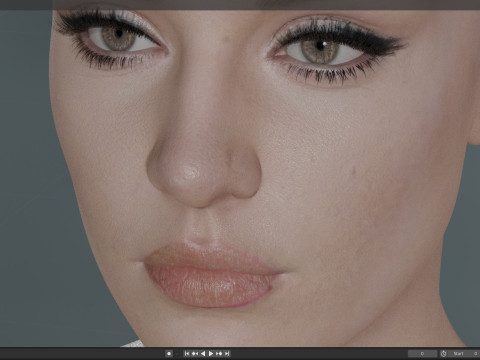Adele Exarchopoulos 3D 모델