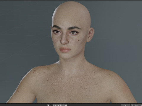 TLOU Dina 3Dモデル