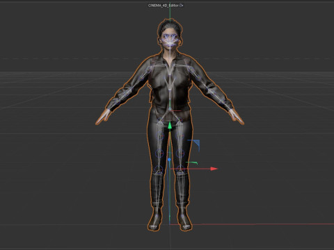 TLOU Dina 3Dモデル