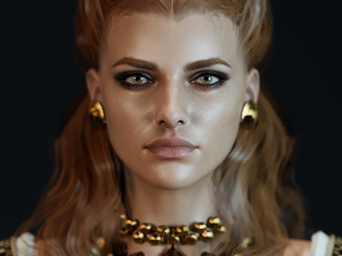 Anna Henrietta Modelo 3D