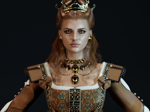 Anna Henrietta Modèle 3D