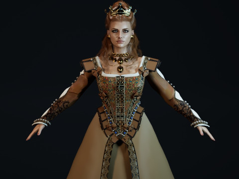 Anna Henrietta Modèle 3D