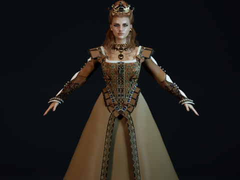 Anna Henrietta Modèle 3D