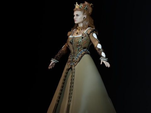 Anna Henrietta Modèle 3D