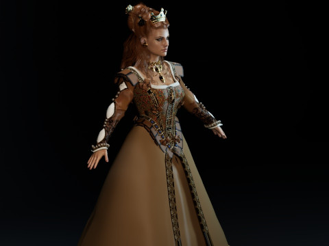 Anna Henrietta Modèle 3D