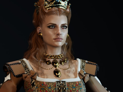 Anna Henrietta Modèle 3D