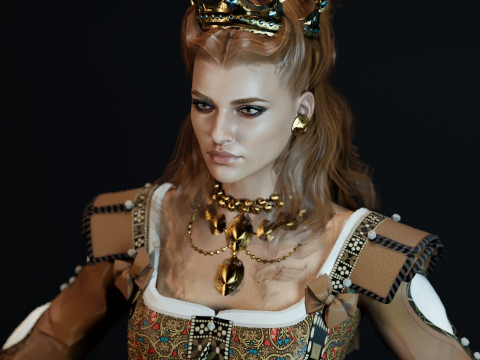 Anna Henrietta Modèle 3D