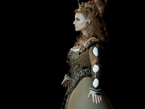 Anna Henrietta Modèle 3D