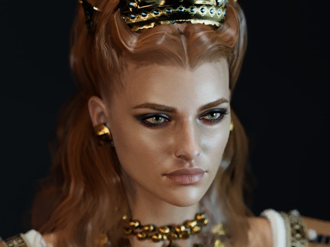 Anna Henrietta Modèle 3D