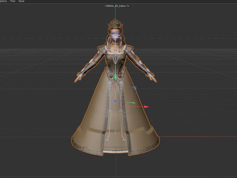 Anna Henrietta Modèle 3D
