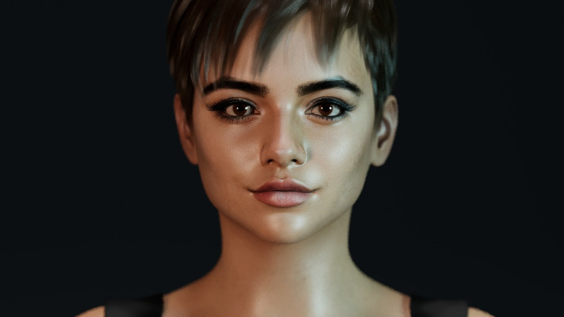 Isabela Merced 3D-Modell .c4d .max .obj .3ds .fbx .stl .blend