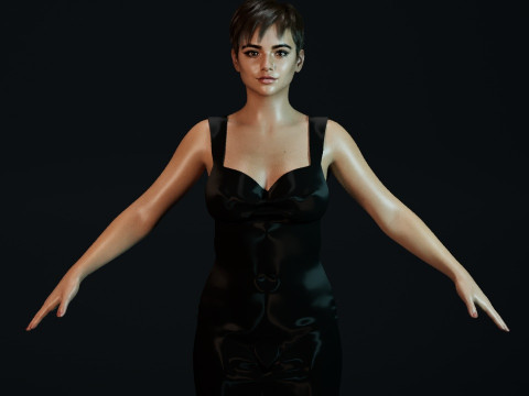 Isabela Merced 3D-Modell