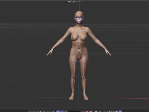 Isabela Merced 3D-Modell