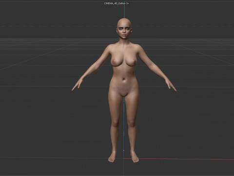 Isabela Merced 3D-Modell