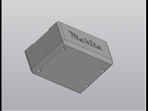 Makita 12v battery case CXT platform 3D in 3DExport