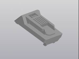 Makita 12v battery case CXT platform Model do druku 3D
