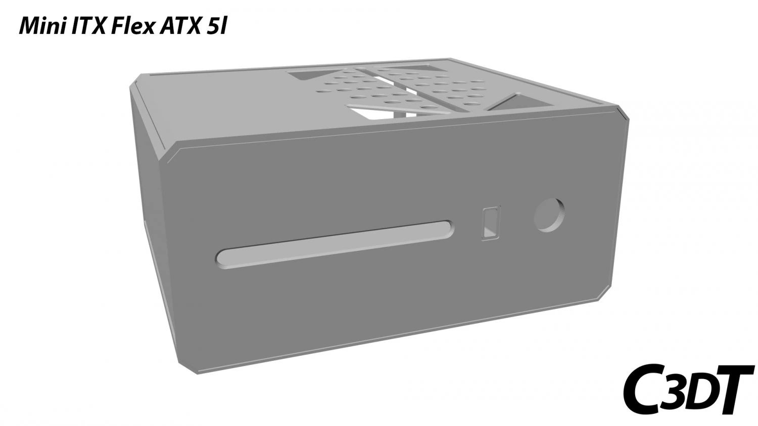 Mini ITX Flex ATX 5l 3D Print Model .c4d .max .obj .3ds .fbx .stl .blend 