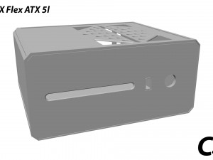 Mini ITX Flex ATX 5l 3D Print Model