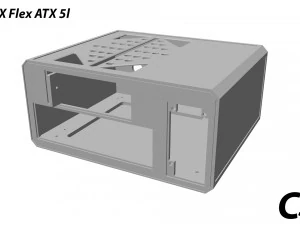 Mini ITX Flex ATX 5l 3D Print Model