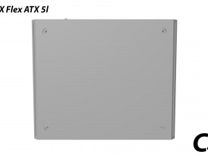 Mini ITX Flex ATX 5l Model do druku 3D