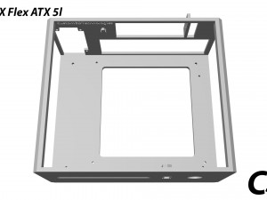 Mini ITX Flex ATX 5l Model do druku 3D