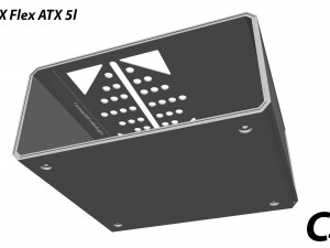 Mini ITX Flex ATX 5l Model do druku 3D